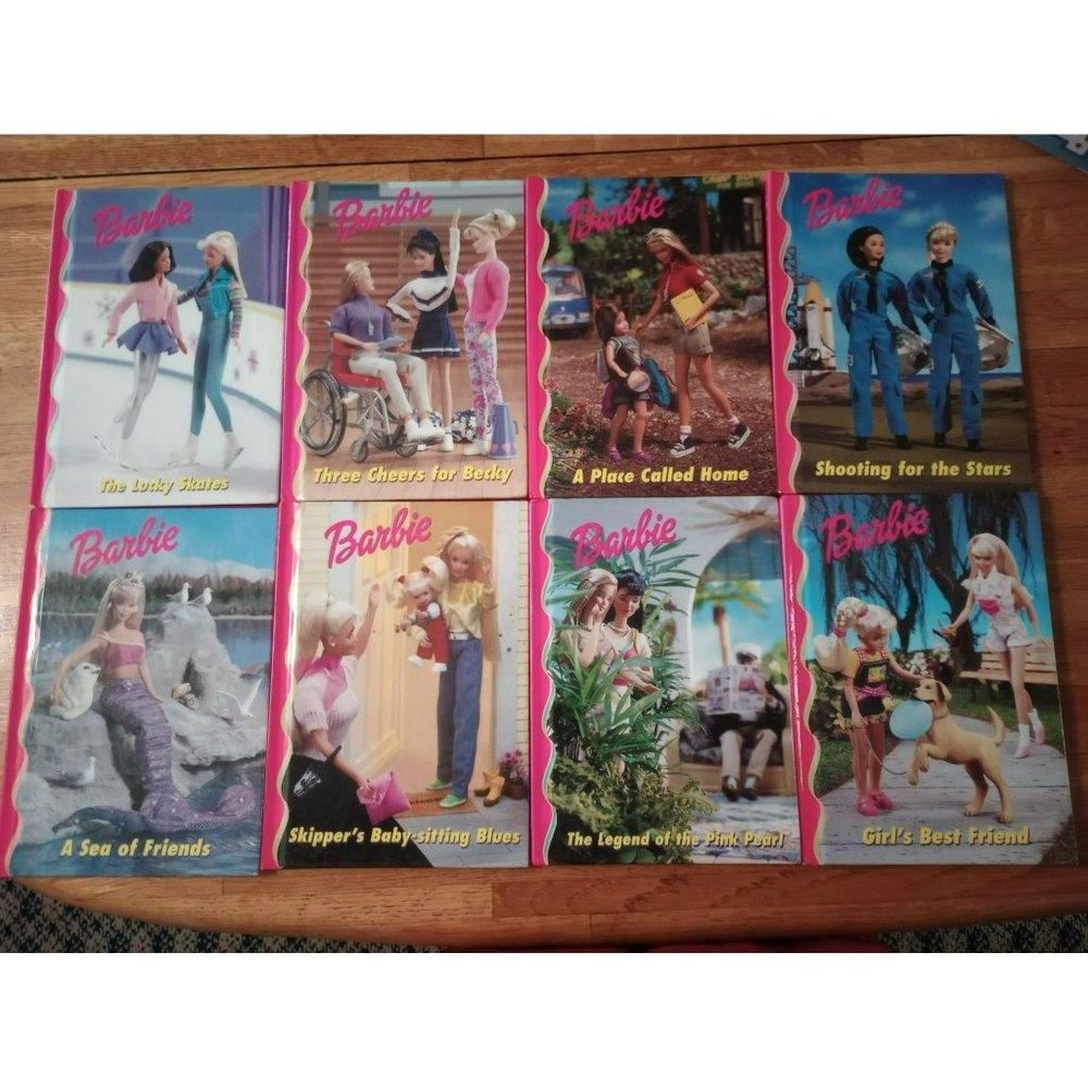 Barbie Grolier HC book club set lot of eight children's hardcover